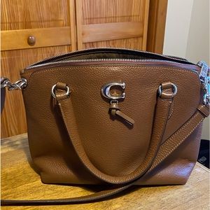 Coach brown bag
